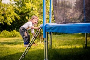 Trampolin indendørs